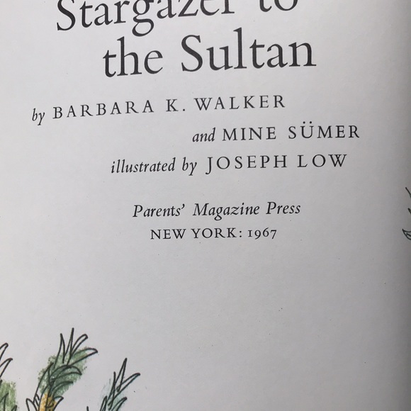 “Stargazer to the Sultan” by Barbara walker Kids book - Picture 7 of 14